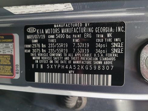 Used 2019 Kia Sorento EX FWD image 33
