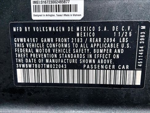 New 2026 Volkswagen Jetta Sport image 19