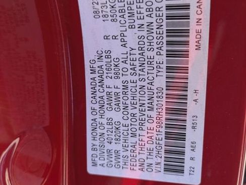 Used 2024 Honda Civic Touring image 36