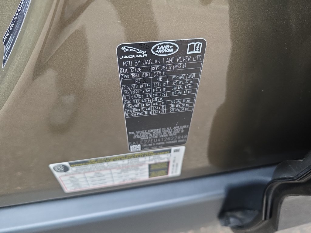 New 2026 Land Rover Defender 110 X-Dynamic SE AWD/4WD image 24