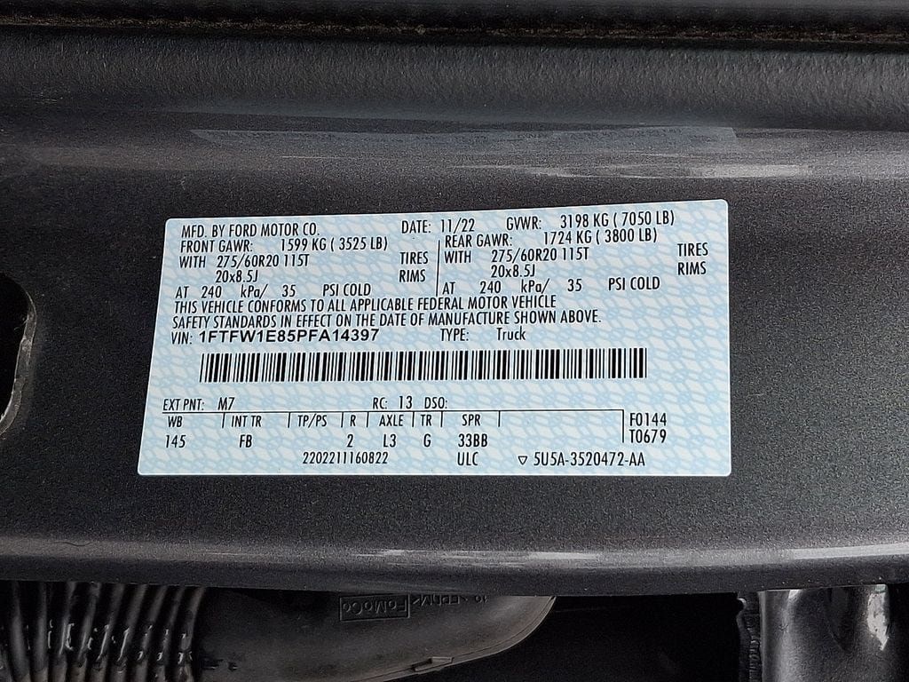 Certified 2023 Ford F150 XLT w/ Equipment Group 302A High AWD/4WD image 29