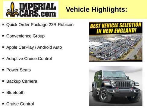 Used 2025 Jeep Wrangler Unlimited Rubicon w/ Convenience Group AWD/4WD image 8