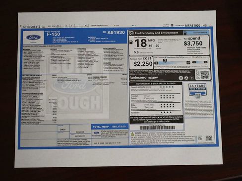 Used 2021 Ford F150 Tremor w/ Equipment Group 401A Mid image 4