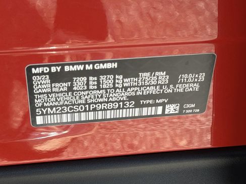 Used 2023 BMW XM AWD/4WD image 35