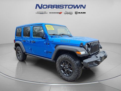 Certified 2022 Jeep Wrangler Unlimited Sport image 1