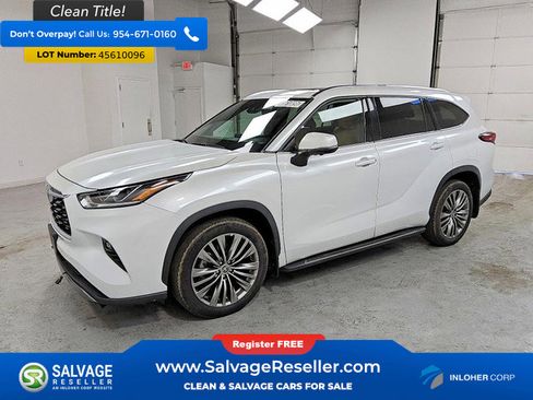 Used 2024 Toyota Highlander Platinum image 1