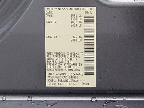 Used 2023 Nissan Altima 2.5 SV FWD image 33