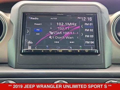 Used 2019 Jeep Wrangler Unlimited Sport S AWD/4WD image 26