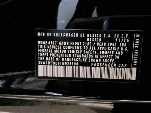 New 2026 Volkswagen Jetta SE image 19