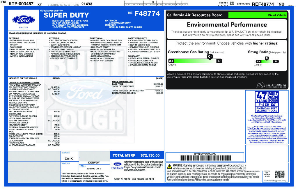 Used 2024 Ford F350 XL w/ STX Appearance Package AWD/4WD image 22