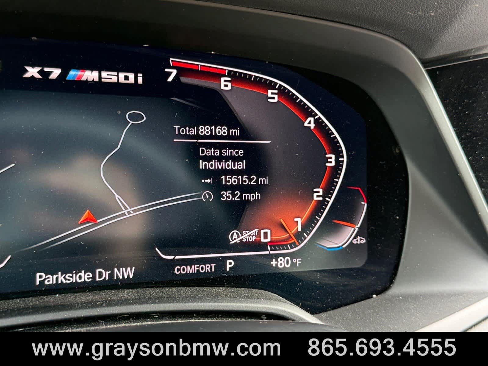 Used 2022 BMW X7 M50i w/ Luxury Seating Package AWD/4WD image 40
