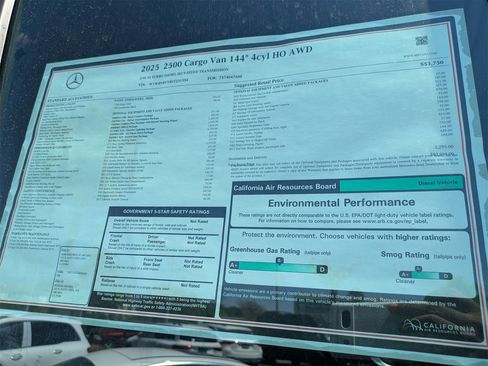 New 2025 Mercedes-Benz Sprinter 2500 image 16
