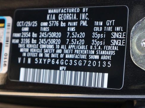 New 2025 Kia Telluride S image 39