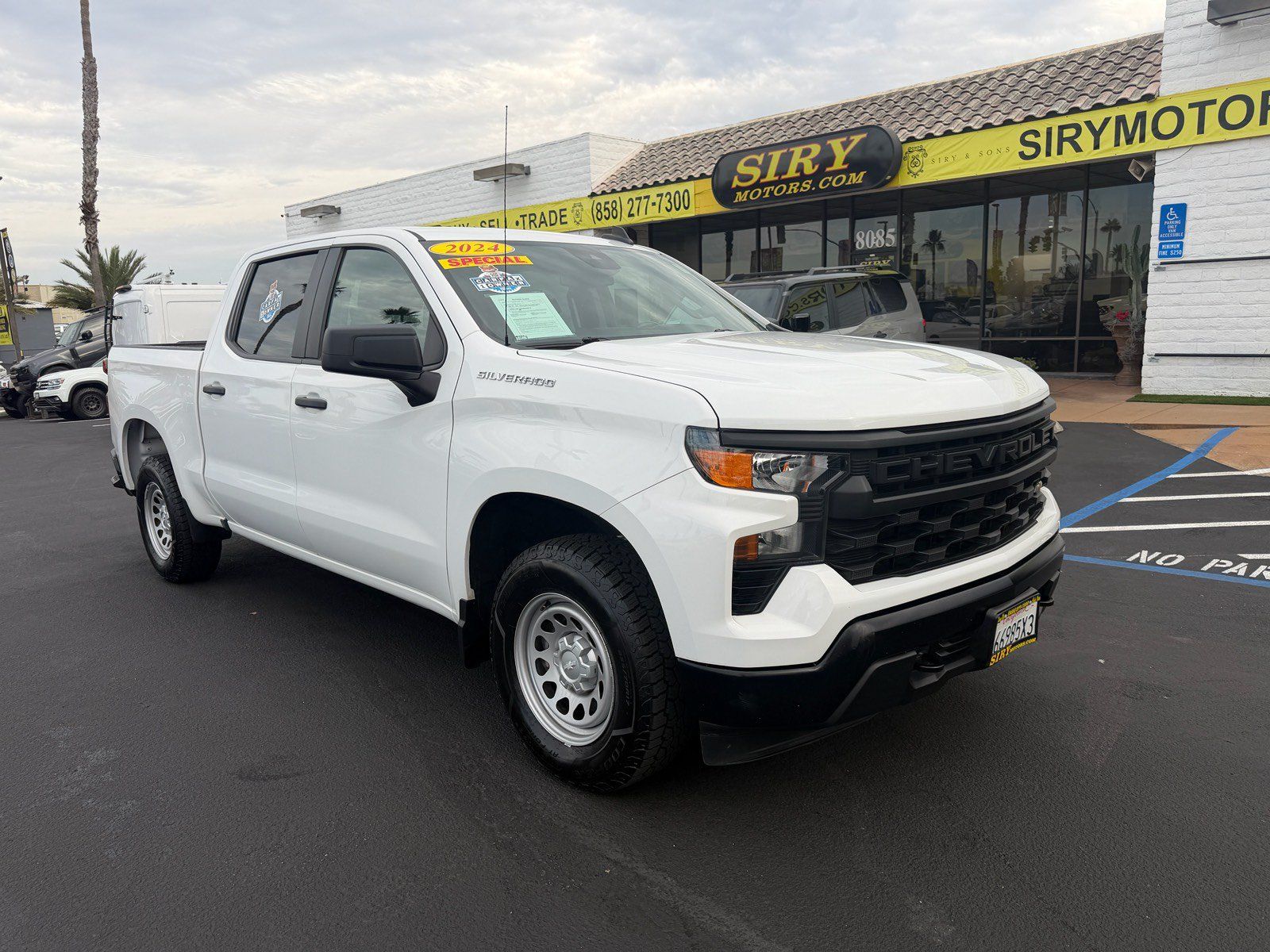 Used 2024 Chevrolet Silverado 1500 W/T w/ Trailering Package RWD image 1