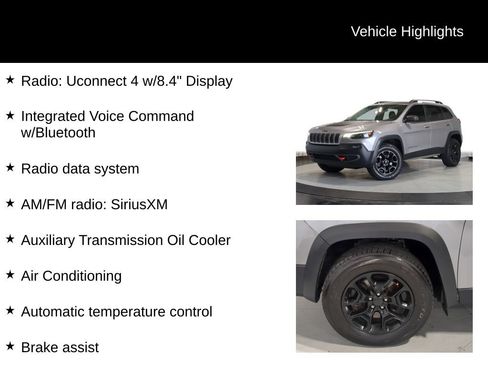 Used 2020 Jeep Cherokee Trailhawk w/ Cold Weather Group AWD/4WD image 13