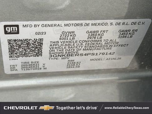 Used 2023 Chevrolet Blazer RS w/ Driver Confidence II Package FWD image 11
