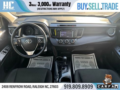 Used 2018 Toyota RAV4 LE w/ All Weather Liner Package image 22