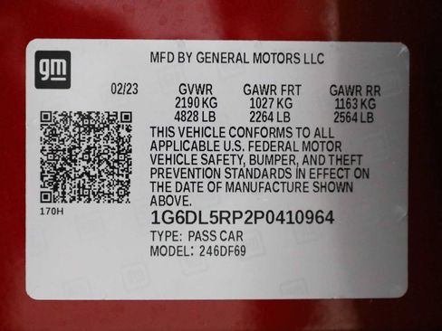 Used 2023 Cadillac CT4 V Blackwing w/ Driver Assist Package RWD image 42