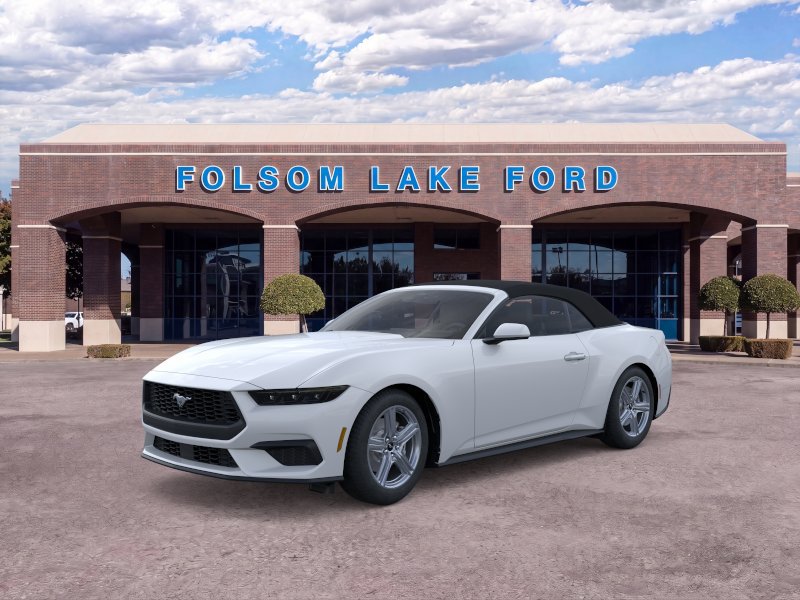 New 2026 Ford Mustang Convertible w/ Anti-Theft Package RWD image 1