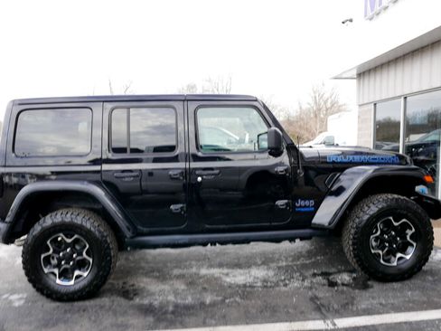 Used 2021 Jeep Wrangler Unlimited Rubicon 4xe w/ Cold Weather Group image 3