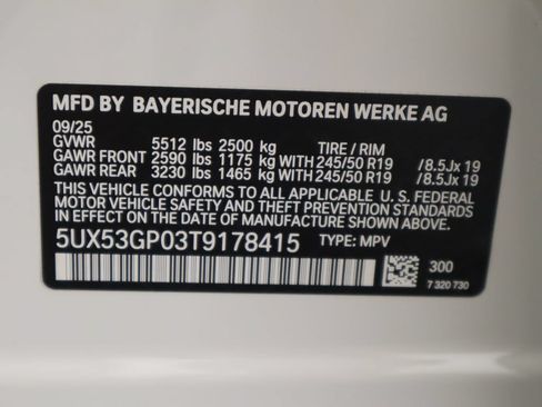 Used 2026 BMW X3 xDrive30i w/ Convenience Package AWD/4WD image 35