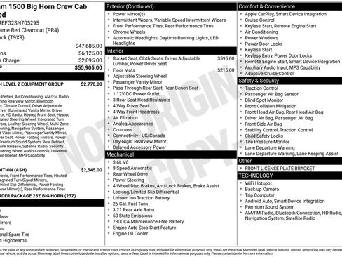 Used 2025 RAM 1500 Big Horn RWD image 48