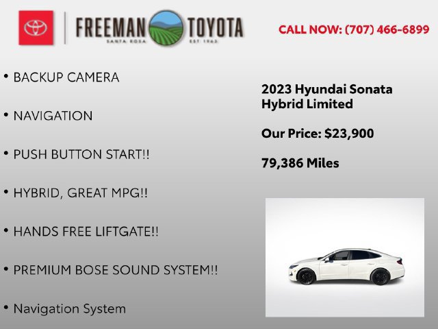 Used 2023 Hyundai Sonata Limited FWD image 9
