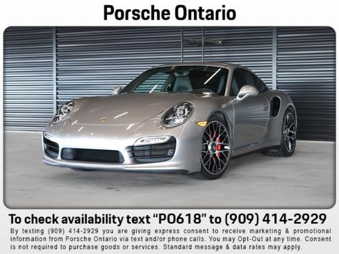 Used 2014 Porsche 911 Turbo image 1