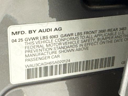 Used 2025 Audi A6 e-tron Prestige w/ Black Warm Weather Package image 28