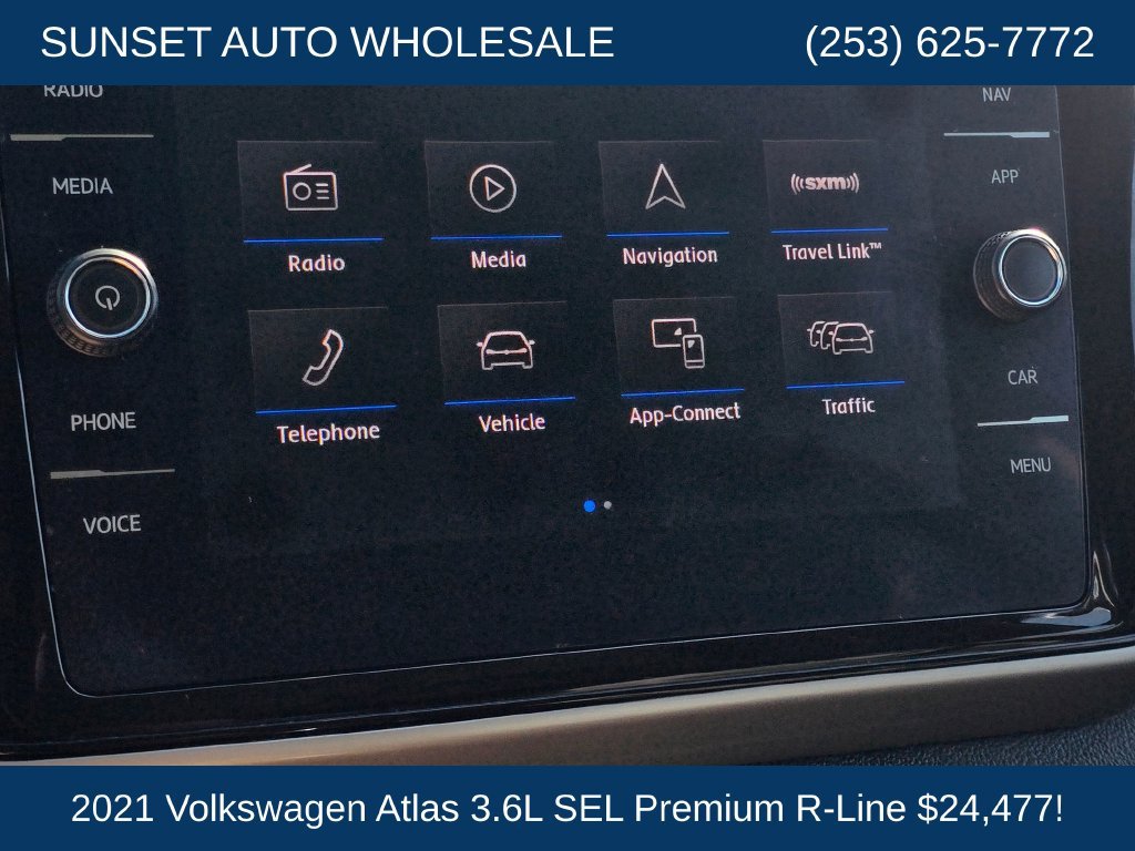 Used 2021 Volkswagen Atlas SEL Premium AWD/4WD image 37