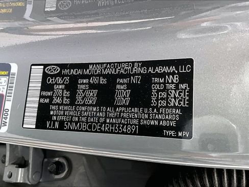 Used 2024 Hyundai Tucson SEL AWD/4WD image 17