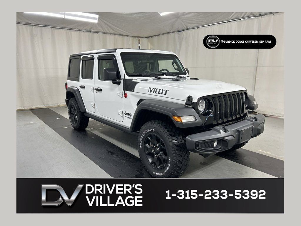Used 2021 Jeep Wrangler Unlimited Sport AWD/4WD image 1