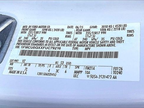 Used 2015 Ford Escape SE image 29