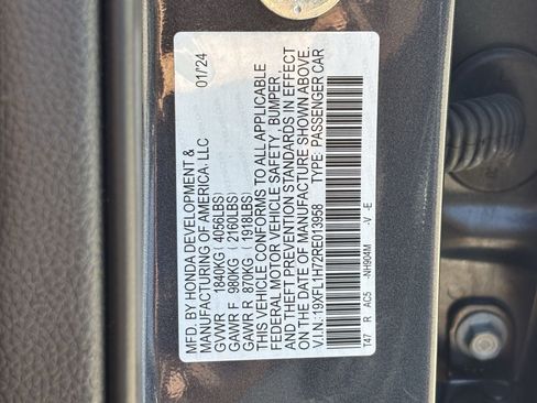 Used 2024 Honda Civic EX-L image 32
