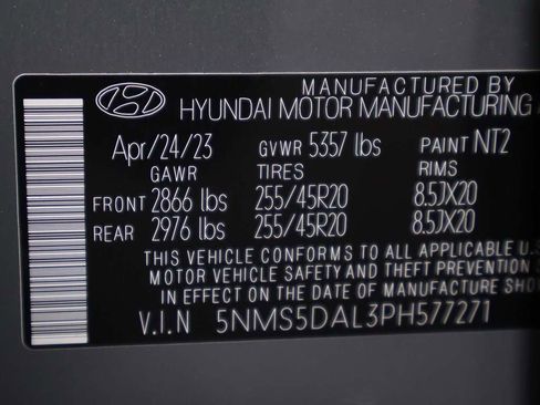 Certified 2023 Hyundai Santa Fe Calligraphy image 55