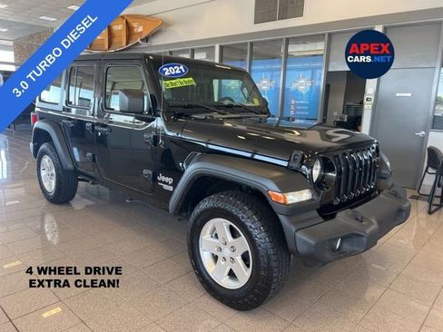 Used 2021 Jeep Wrangler Unlimited Sport image 1