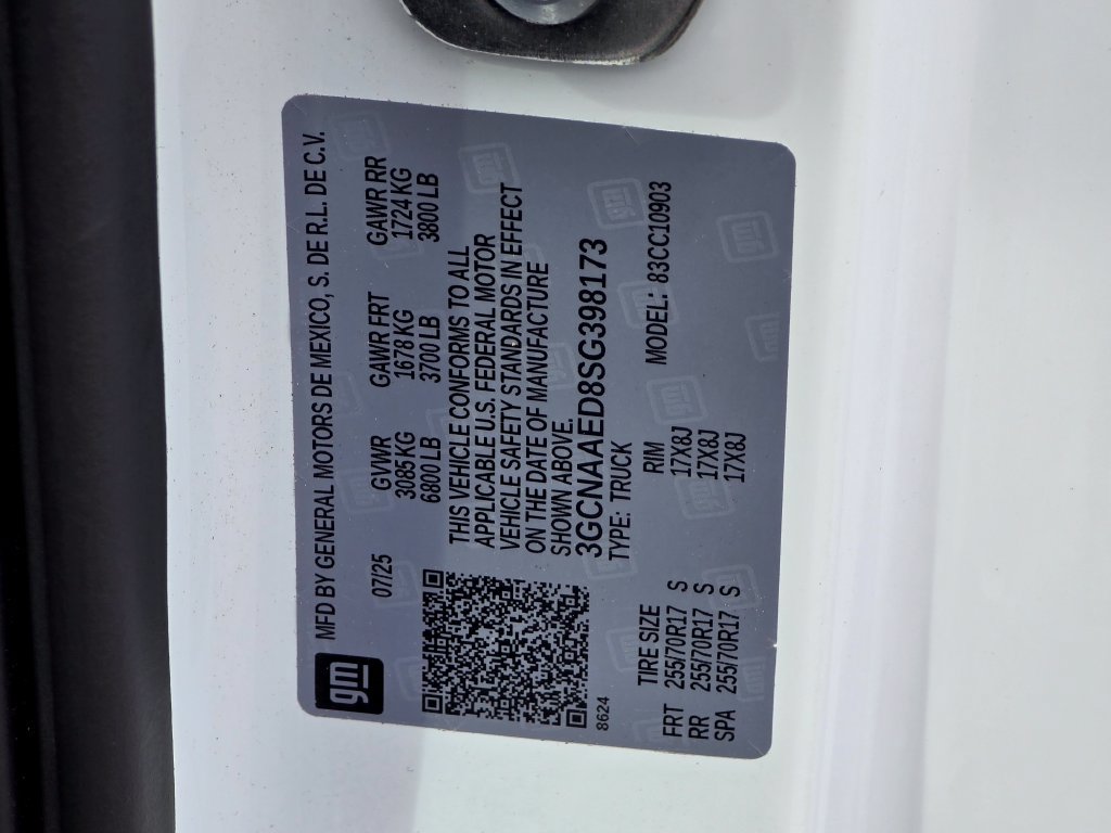 Certified 2025 Chevrolet Silverado 1500 W/T RWD image 30