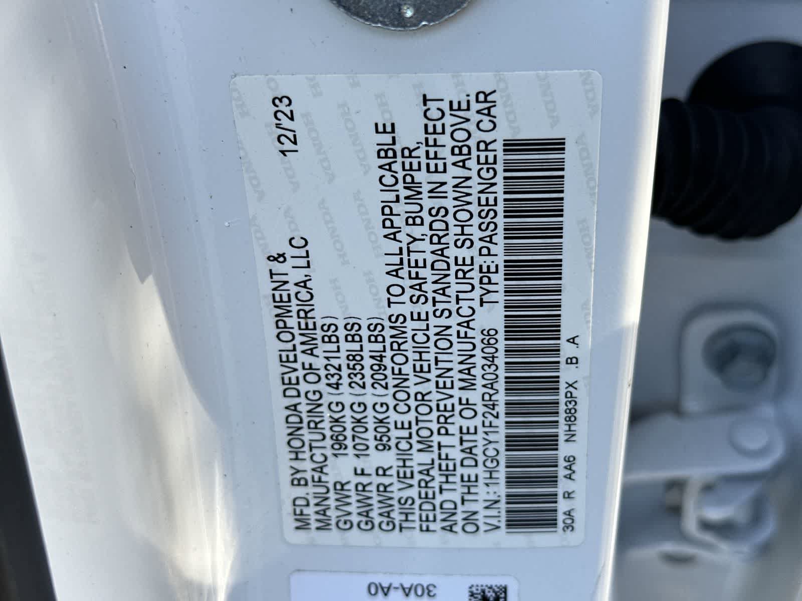 Used 2024 Honda Accord LX image 24
