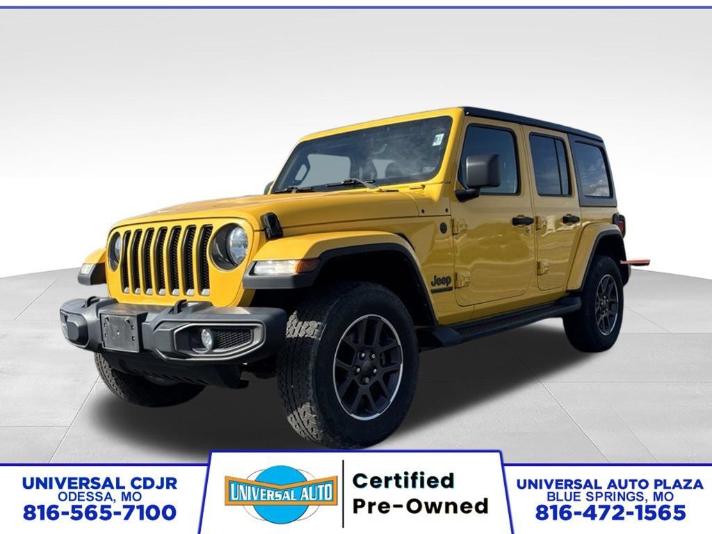Used 2021 Jeep Wrangler Unlimited Sahara AWD/4WD 360° Tour