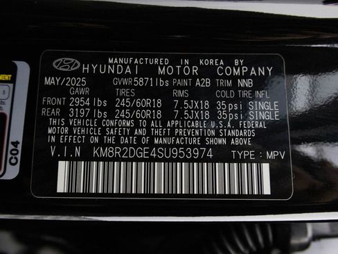 Used 2025 Hyundai Palisade SEL AWD/4WD image 53