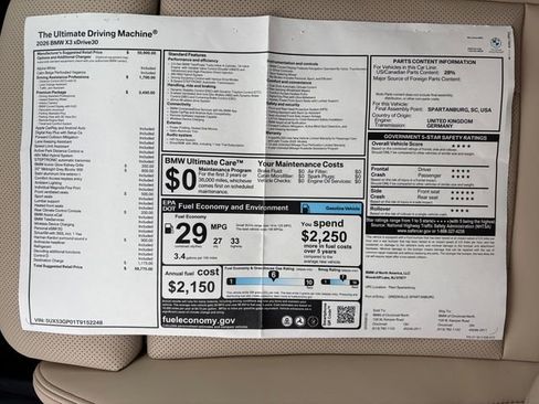 New 2026 BMW X3 xDrive30 w/ Premium Package image 32