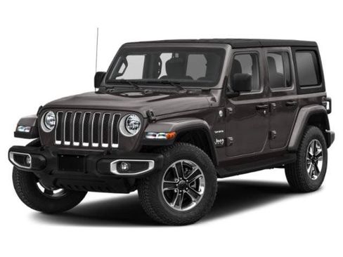 Used 2021 Jeep Wrangler Unlimited Sahara AWD/4WD image 1