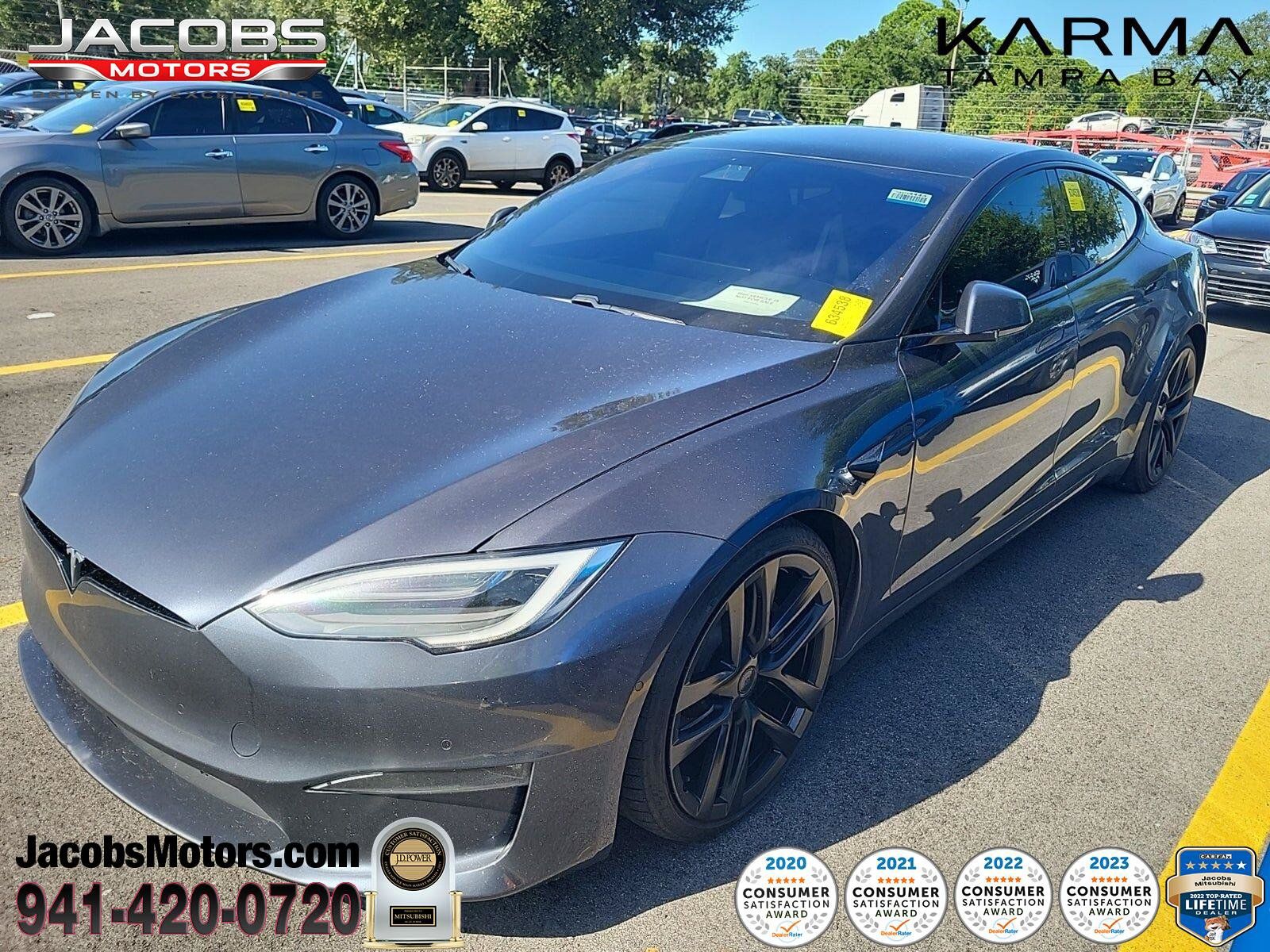 Used 2022 Tesla Model S AWD/4WD image 1