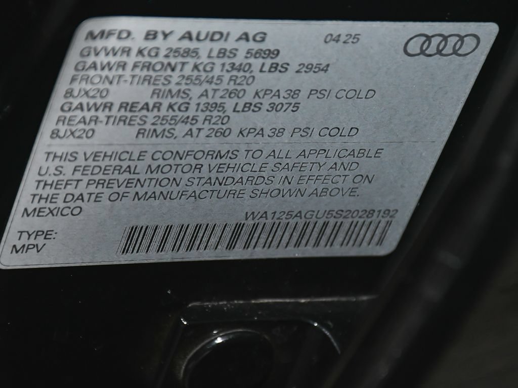 Used 2025 Audi SQ5 Premium Plus w/ Premium Plus Package AWD/4WD image 27