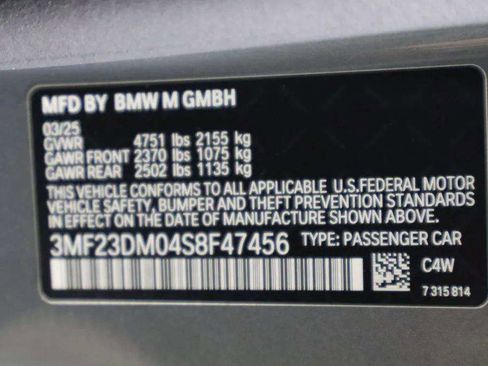 Used 2025 BMW M2 RWD image 15
