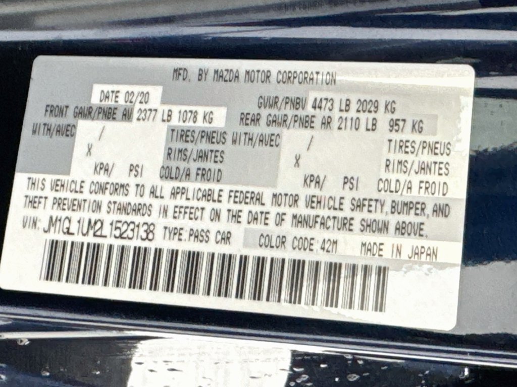 Used 2020 MAZDA MAZDA6 Sport FWD image 28