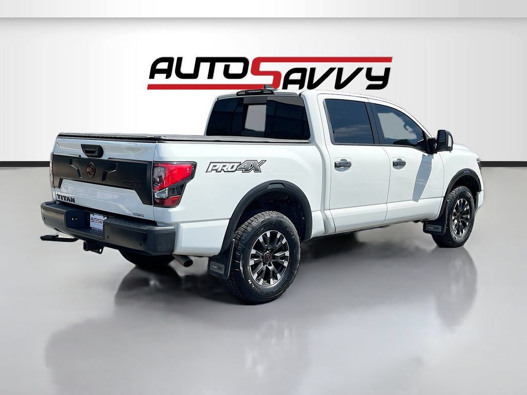 Used 2023 Nissan Titan PRO-4X w/ Off Road Protection Package AWD/4WD image 7