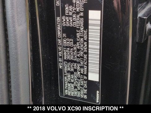 Used 2018 Volvo XC90 T6 Inscription w/ Convenience Package image 33