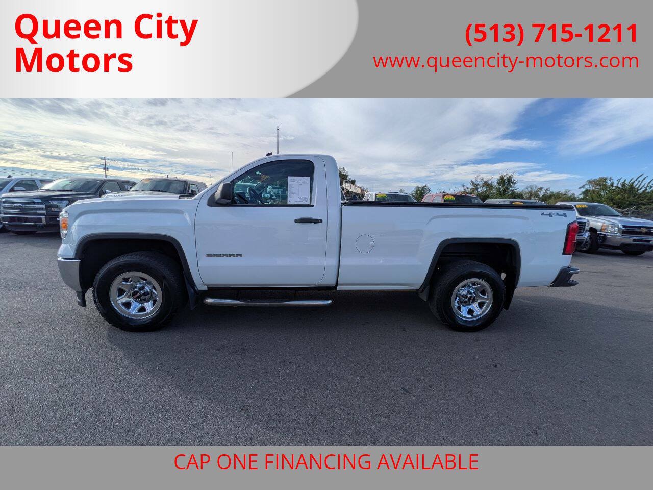 Used 2014 GMC Sierra 1500 4x4 Regular Cab w/ Sierra Convenience Package image 1