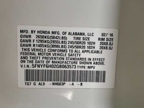 Used 2016 Honda Pilot Elite image 30